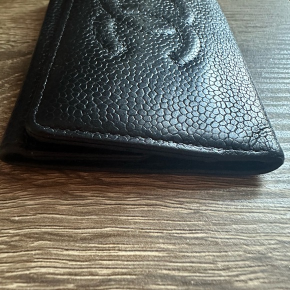 Chanel back caviar leather card and key holder wallet - Picture 9 of 9